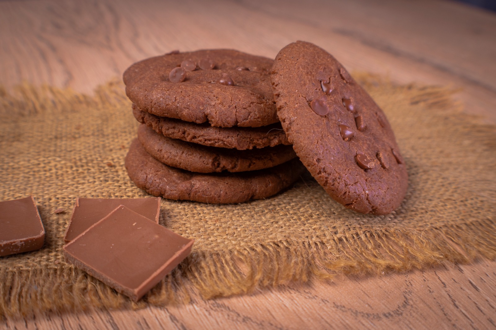 Brownlletas de chocolate