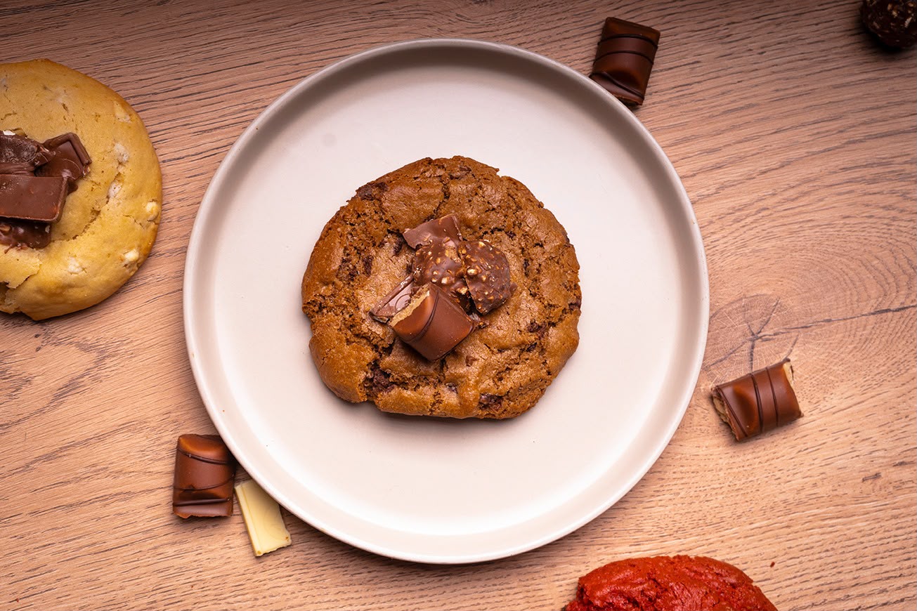 Crumble Cookie de Chocolate en plato